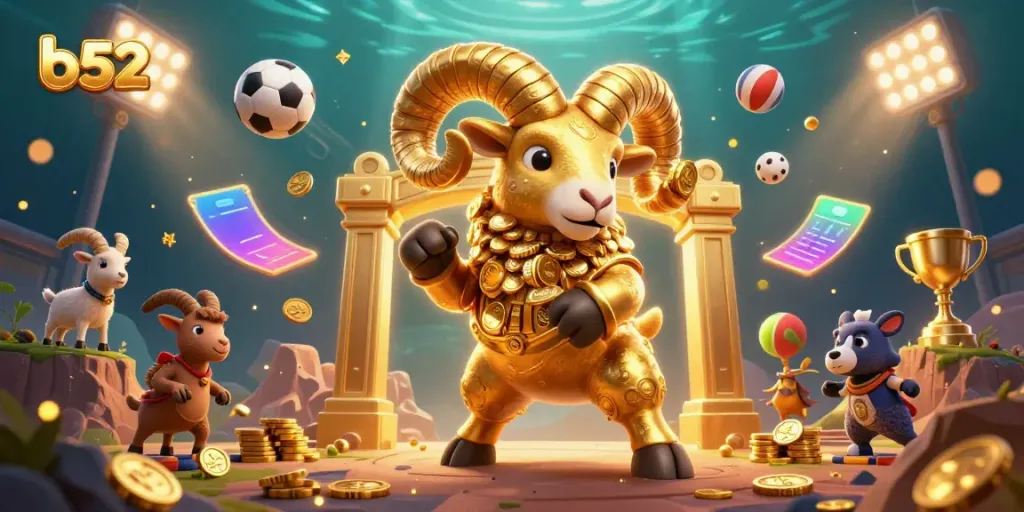 Experience thrilling gameplay with B52's vibrant casino atmosphere featuring dynamic characters and elements.
