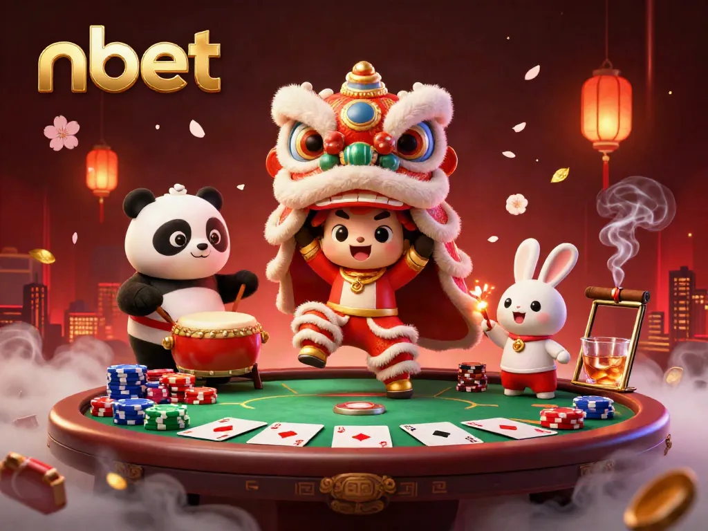 Experience thrilling gaming excitement with nbet’s dynamic casino characters in a vibrant poker setting.