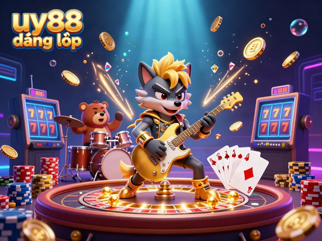 Experience the thrill of uy88 đăng nhập with our dynamic casino show featuring colorful game elements.