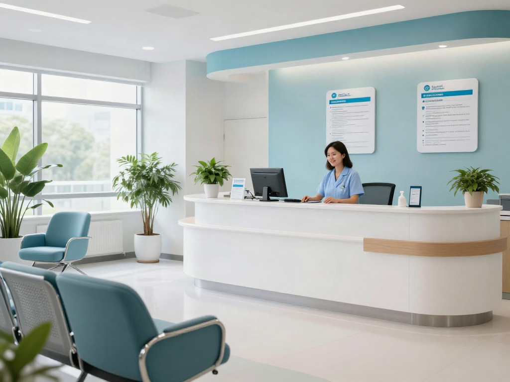 Situs gacor: Modern healthcare clinic focused on patient care, featuring a welcoming reception and friendly staff.