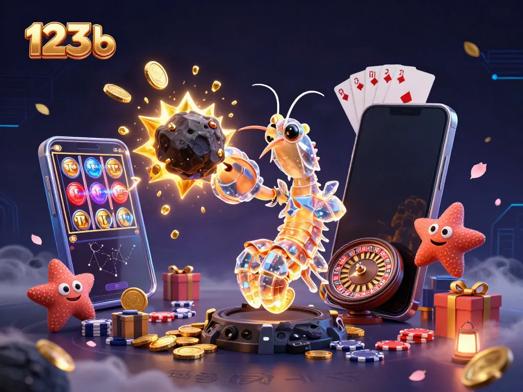Engage in thrilling gameplay with vibrant characters and dynamic casino elements in 123 b.