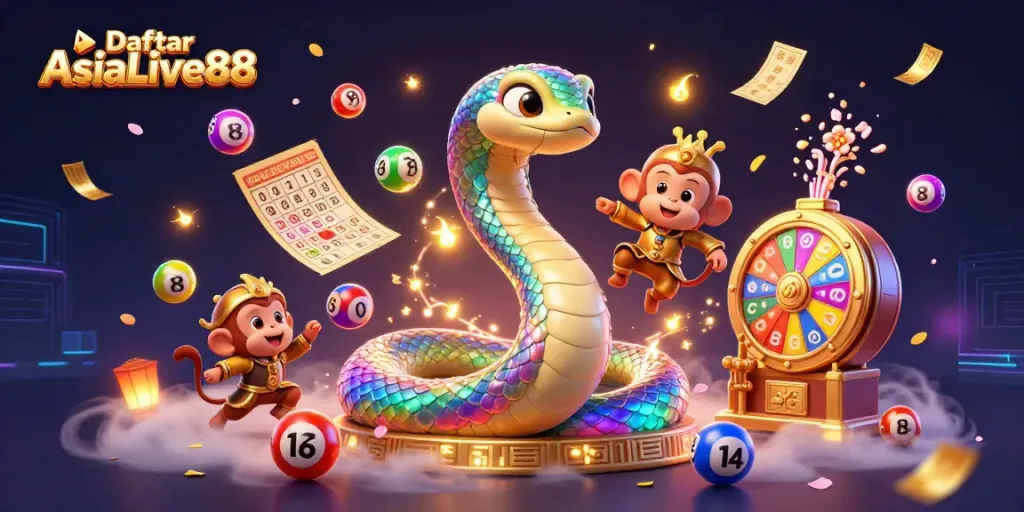 Join Daftar AsiaLive88 for thrilling gaming experiences with our vibrant and colorful illustration.