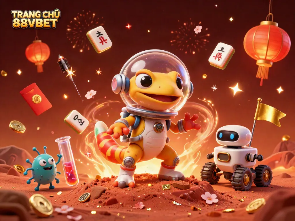 Experience high-energy gaming with TRANG CHỦ 88VBET at a dynamic Martian casino.
