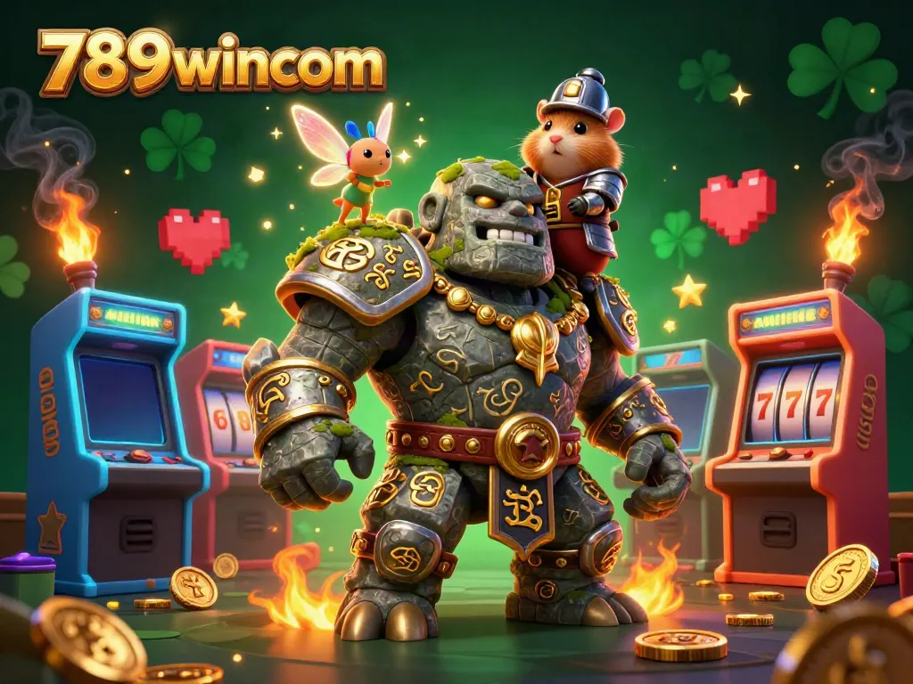 Engage in thrilling gaming adventures at 789wincom with magical characters and vibrant casino elements.