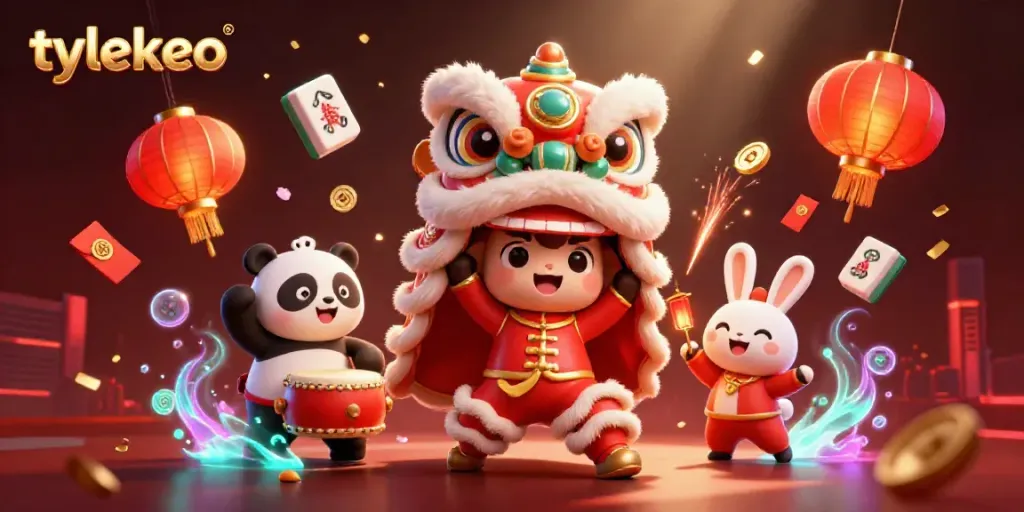 Engage in exciting gameplay at tylekeo, featuring vibrant 3D characters and dynamic gaming elements.