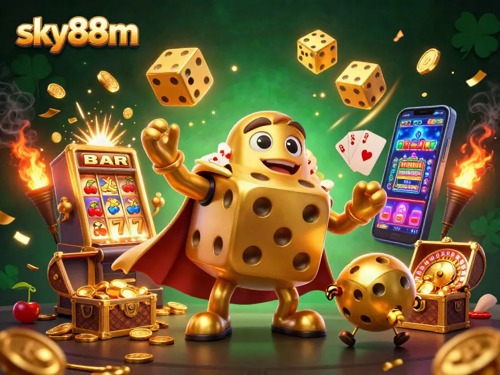 Experience thrilling games with sky88m featuring dynamic characters and vibrant casino elements.