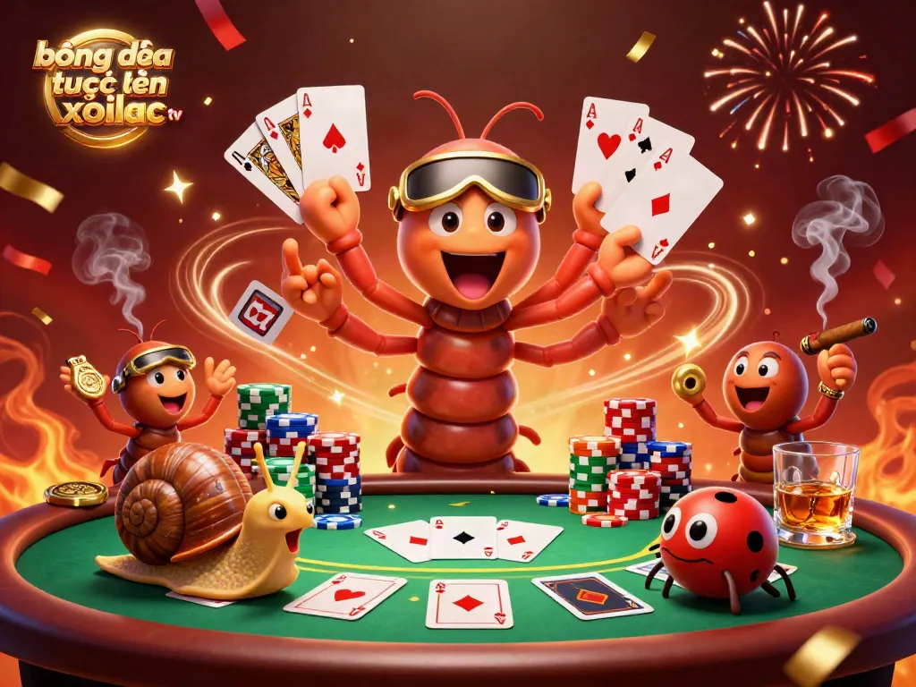 Experience thrilling action with bóng đá trực tuyến xoilac tv featuring a millipede dealer and high-roller snail in an exciting game.
